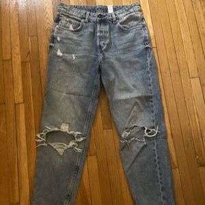 Boyfriend Used Jeans H&M Size 4